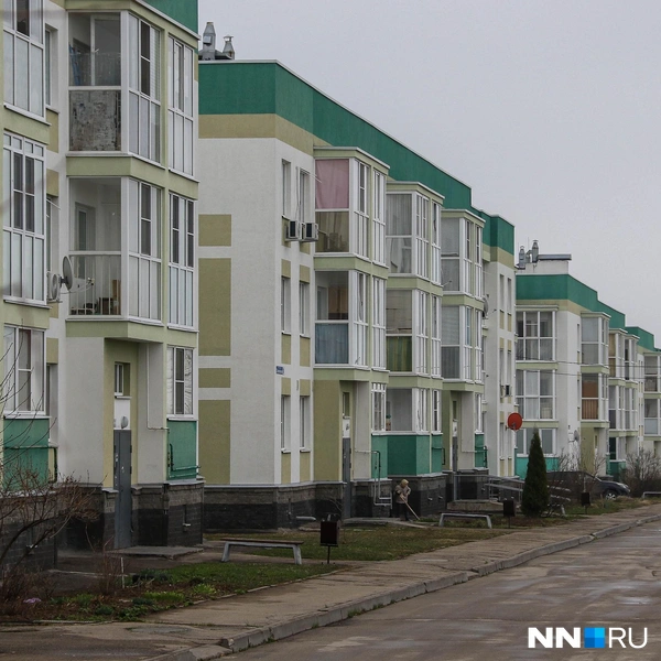 Дома в жилом комплексе — не выше пяти этажей | Источник: Наталья Бурухина / NN.RU