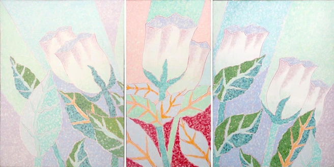 Выставка «Зеркало прямых отражений. Преображение живописных идей авангарда в творчестве Владимира Стерлигова и Геннадия Зубкова» | Источник: Музей истории Санкт-Петербурга