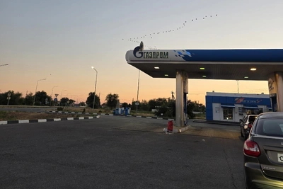 В Волжском сфотографировали бакланов в очереди за бензином