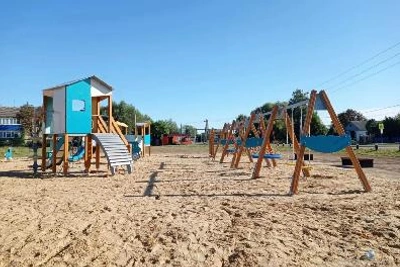 Детский городок появился в Турках по госпрограмме