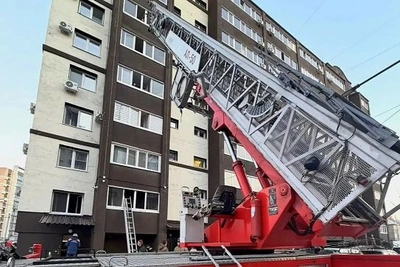 Из горящей девятиэтажки в Чигирях спасли 41 жильца