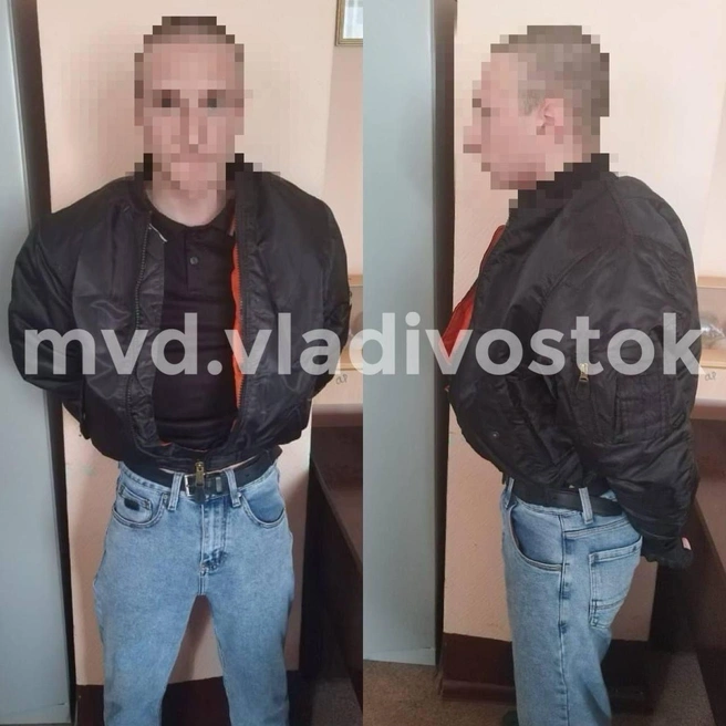 Полиция нашла извергов, которые пытались сжечь мужчину возле рынка во Владивостоке | Источник: «Полиция Приморья» / t.me