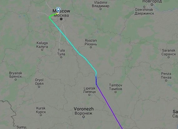 Самолет Sukhoi Superjet 100 вынужденно снизился над Рязанской областью | ya62.ru