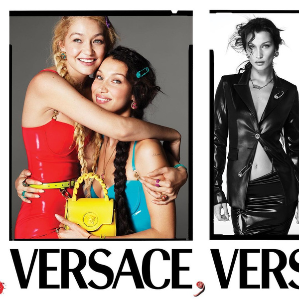 Белла и Джиджи Хадид снялись вместе для нового кампейна Versace, и мы просто без ума от этих фото 😍