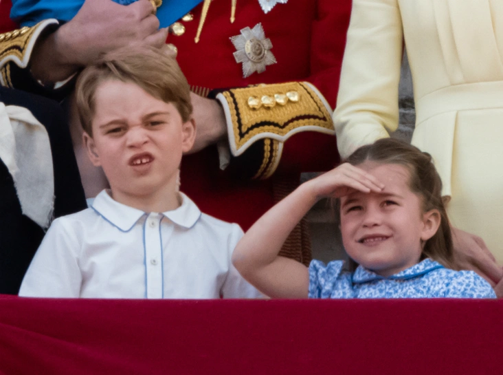 Принц Джордж и принцесса Шарлотта, 8 июня 2019 года