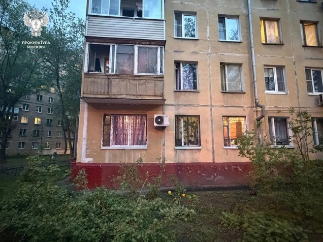 Прокуратура поделилась фото с места ЧП | Источник: ПРОКУРАТУРА МОСКВЫ / Max