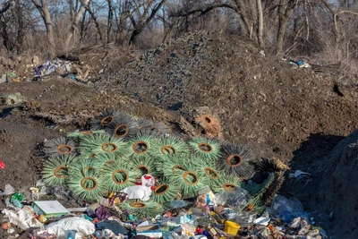 Волгоградский пустырь для грязного снега: что обнаружили