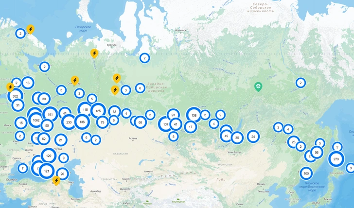 Можно ли путешествовать на электромобиле в России?