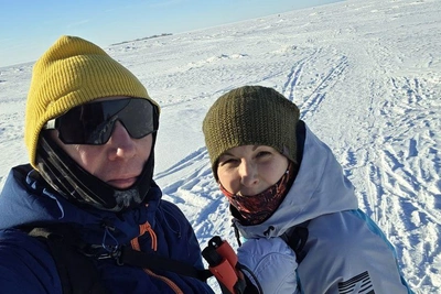 Как мы добрались до форта Тотлебен на лыжах в мороз