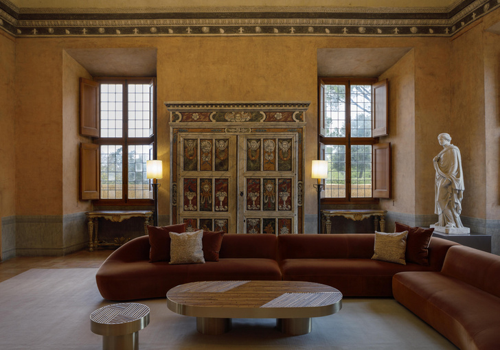 Дом Fendi обновил шесть исторических салонов Виллы Медичи в Риме