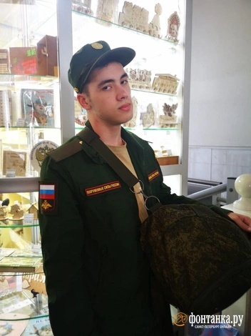 2022 год. Семен уходит в армию | Источник: предоставлено Марией и Семеном