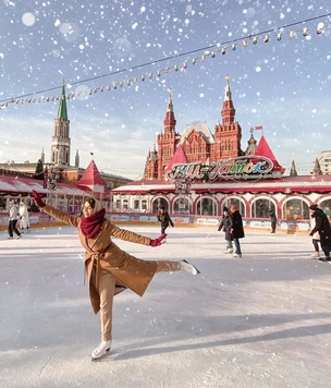 Где кататься на лыжах и коньках в Москве