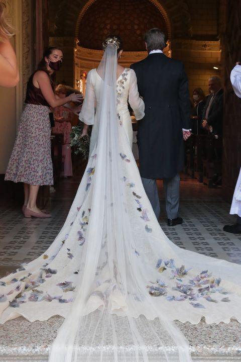 Свадебный #newlook: платье невесты с пестрыми цветами импрессионистов