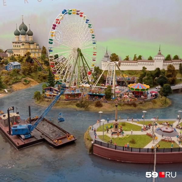 Мини-Ярославль | Источник: Вероника Свизева / 59.RU