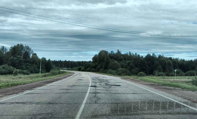 Это же сколько лет не было ремонта дорог? | Источник: yandex.ru/maps