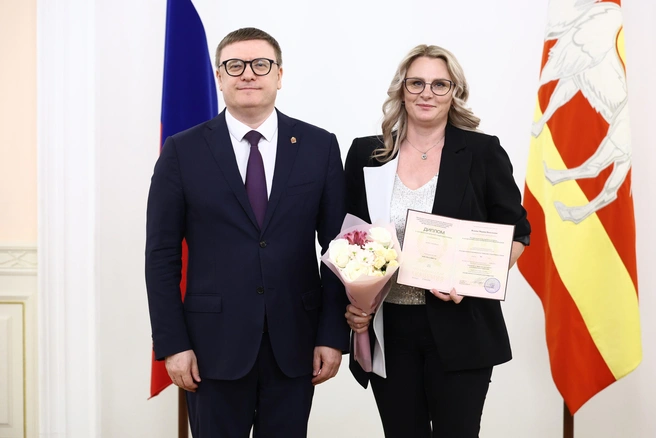 Марина Ильина&nbsp;— фронтовая медсестра. В мирной жизни планирует открывать агроклассы на сельских территориях | Источник: пресс-служба правительства Челябинской области 