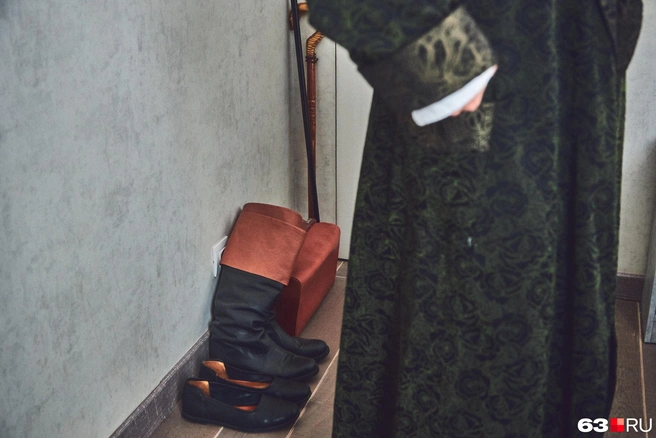 —&nbsp;Сапоги несколько лет назад сшил самарский мастер. За работу сапожник попросил относительно недорого&nbsp;— 5 тысяч рублей | Источник: Роман Данилкин / 63.RU