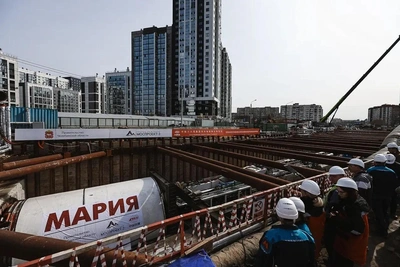В Челябинске начали проходку второго тоннеля метротрама