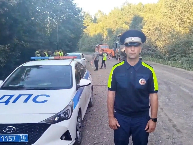 Пешеход погиб при наезде автомобиля ГАЗ на трассе в Борисоглебском районе | Источник: Отделение Госавтоинспекции «Борисоглебское» / vk.com