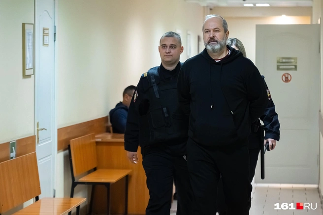 Виталий Кушнарев выступил в суде с последним словом | Источник: Евгений Вдовин / 161.RU