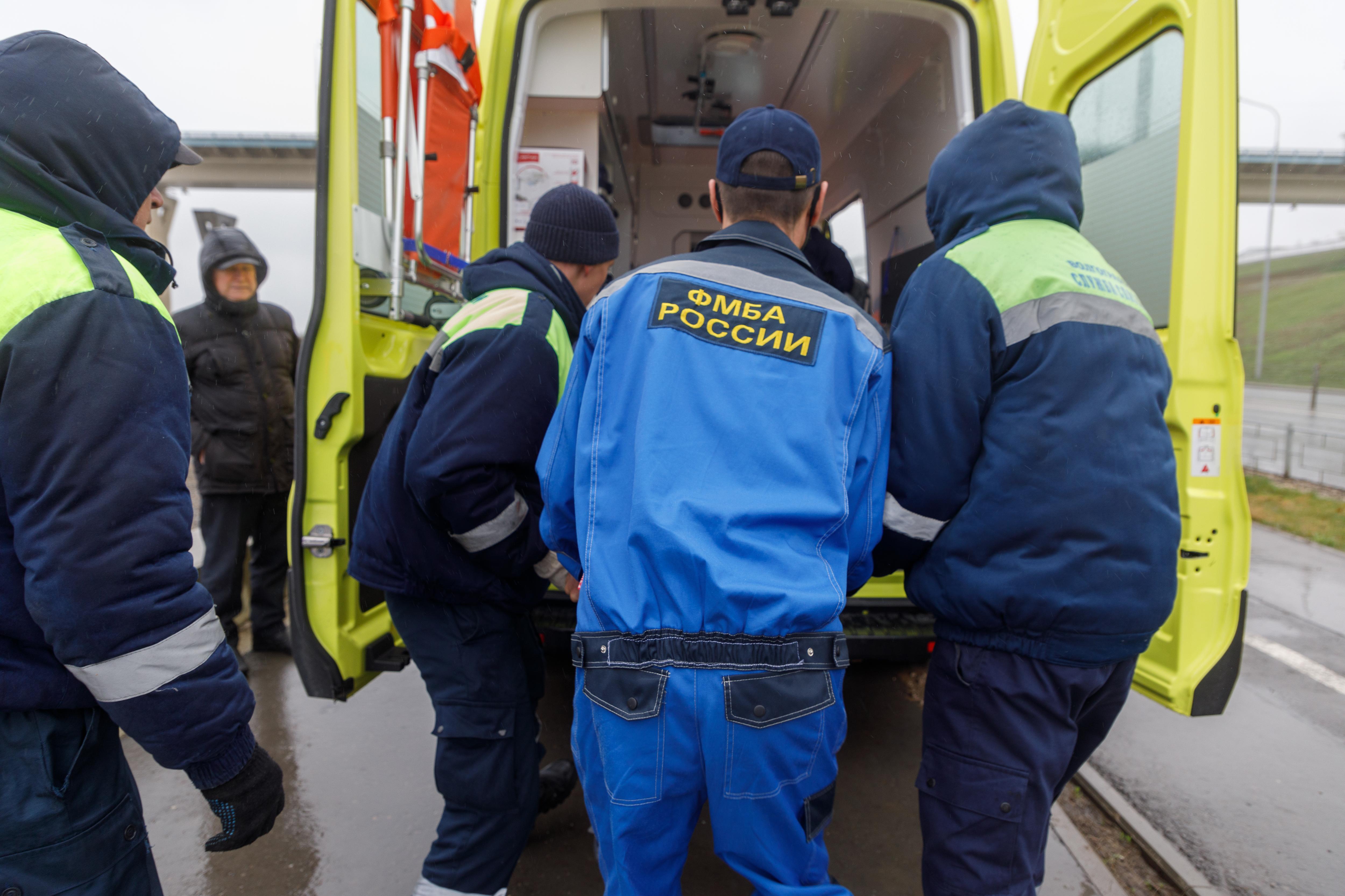 Под Волгоградом пассажирский автобус попал в массовую аварию на московской трассе