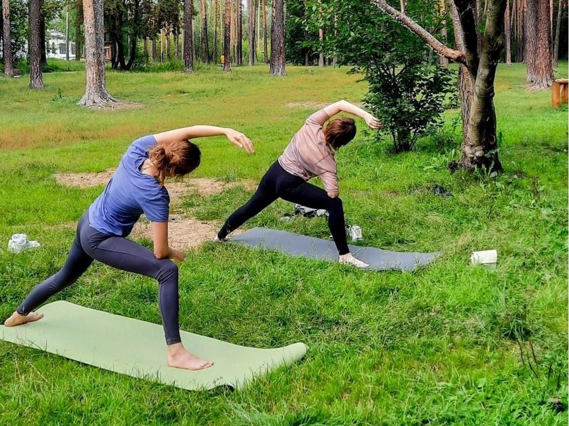 В Черняевском лесу устроят бесплатные занятия йогой 