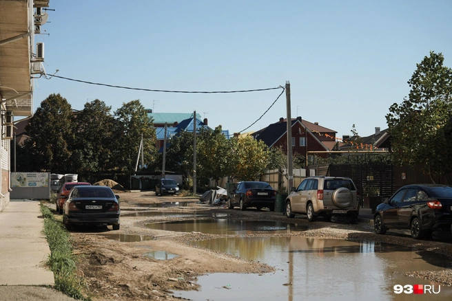 Дороги в Музыкальном — это одно сплошное разочарование | Источник: Дарья Паращенко / 93.RU