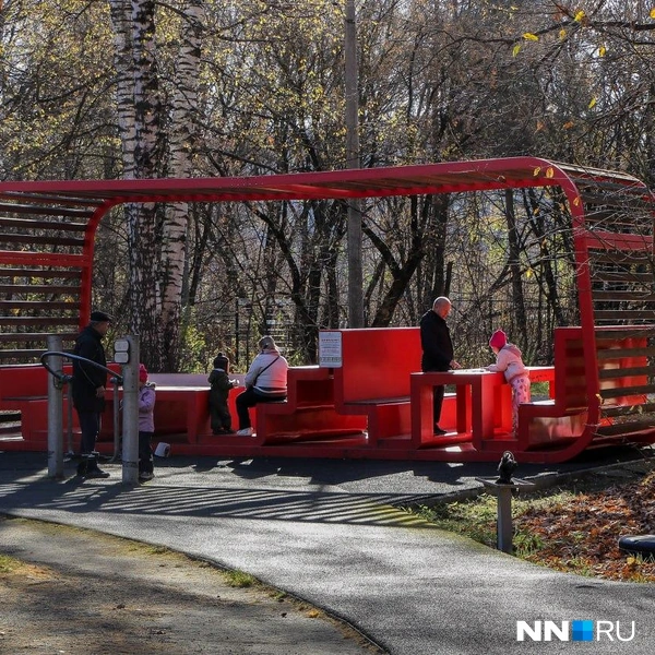 А тут можно попить чай или отдохнуть в тени | Источник: Наталья Бурухина / NN.RU