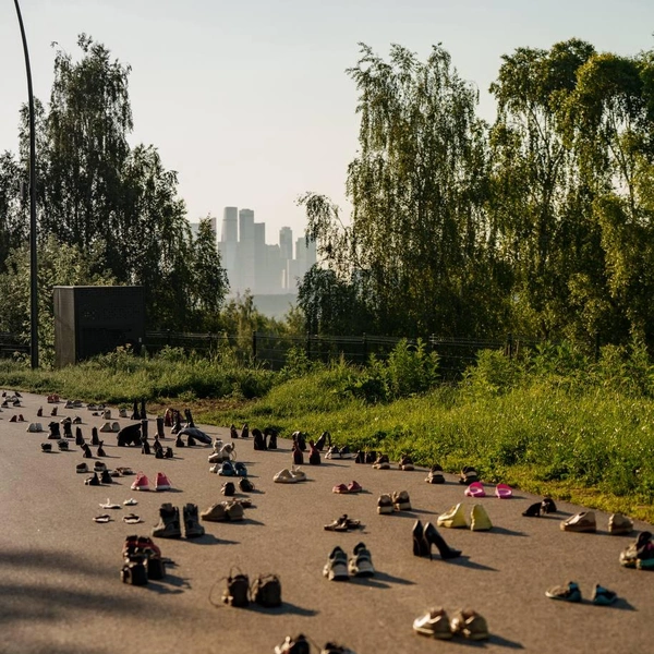 Активисты считают, что дорогу «пытаются отобрать» у жителей района в пользу «пары сотен любителей шоссейного велоспорта» | Источник: «Главное: Защитим Крылатские холмы» / T.me
