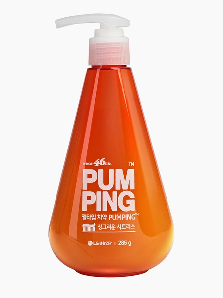 Отбеливающая зубная пастаЗубная паста Whitening Pumping Toothpaste от Perioe со свежим цитрусовым вкусом бережно отбеливает зубы и отлично защищает от кариеса. Где купить: lamoda.ru