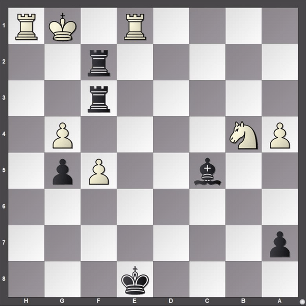 Шахматная задача: ход черных, сможете переиграть чемпиона мира и поставить мат в 1 ход?
