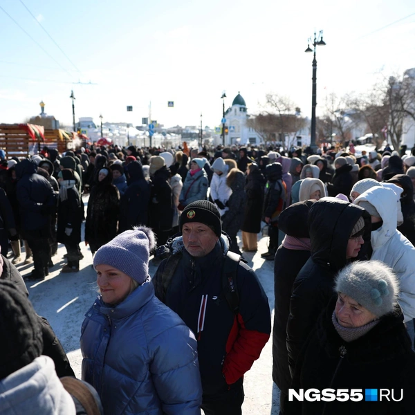 В центре города не протолкнуться | Источник: Евгений Софийчук / NGS55.RU