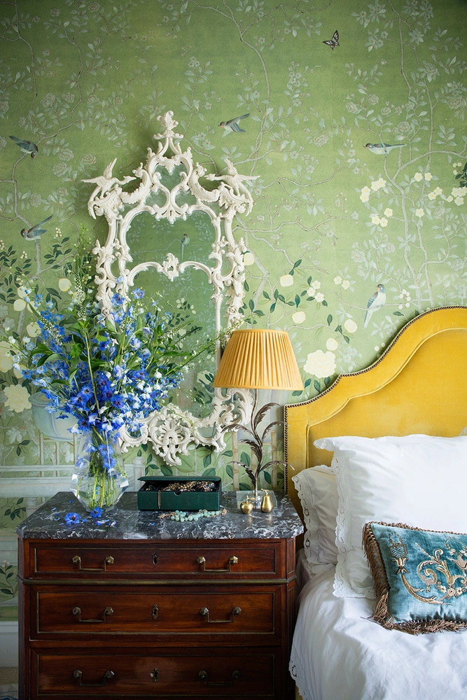 Спальня в доме Ханны Сесил Гурне. | Источник: ЙОХАН СЕЛЛЕН СТИЛЬ: ДЖИЛЛ РЕНЛУНД