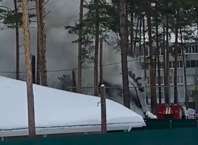 В Солотче случился крупный пожар | ya62.ru