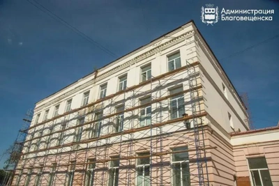 Алексеевскую гимназию в Благовещенске обновят к 1 сентября