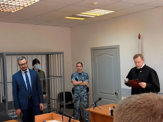 Михаил Аникин по решению суда отправился в СИЗО | Источник: Ленинский районный суд Екатеринбурга