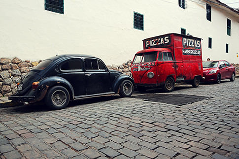 Главный автомобиль Перу – древний «Фольксваген-жук». | Источник: Архивы пресс-служб