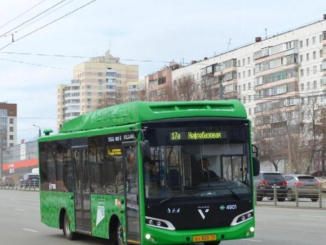 Травма ребенка была получена в салоне автобуса маршрута №17а. | Источник: Илья Бархатов / 74.RU
