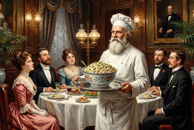 Оливье аристократа: современный вариант классического салата