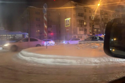 Пробка из-за ДТП у Кузнечевского моста в Архангельске