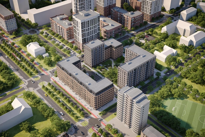 ДКЖ — один из крупнейших проектов комплексного развития территории, который реализует девелопер с опытом работы более 20 лет — ГК «КОРТРОС» | Источник: ГК «КОРТРОС»