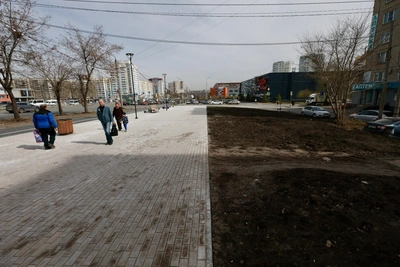 Челябинцы недовольны сквером с «Аллеей Героев»