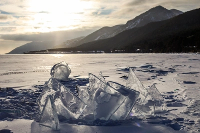 Пилот S7 снял Байкал из кабины самолета после 20 пролетов