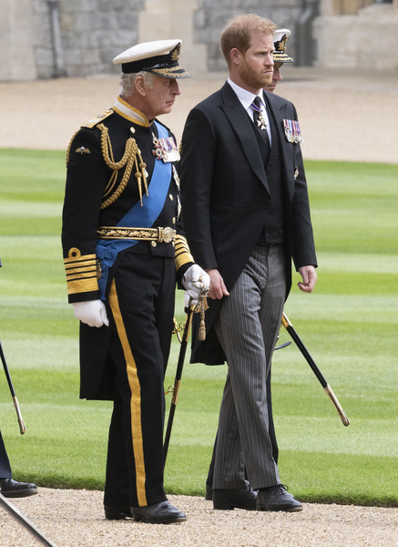 Карл III и принц Гарри