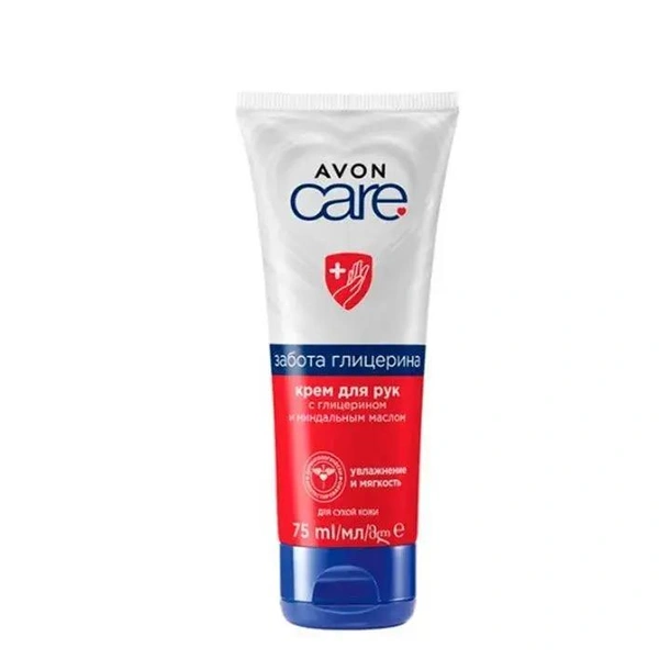 Крем для рук с глицерином и миндальным маслом AVON
