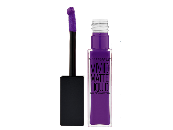 Жидкая помада Color Sensational® Vivid Matte Liquid™, Maybelline, оттенок 45 Vivid Violet