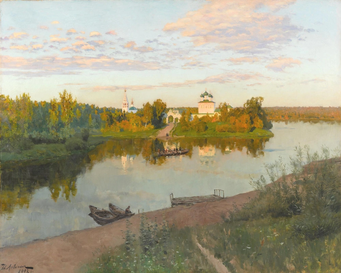 Исаак Левитан. «Вечерний звон». 1892. Государственная Третяковская галерея | Источник: Wikimedia