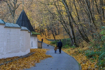 Осенняя сказка на Монастырской тропе в Нижнем Новгороде