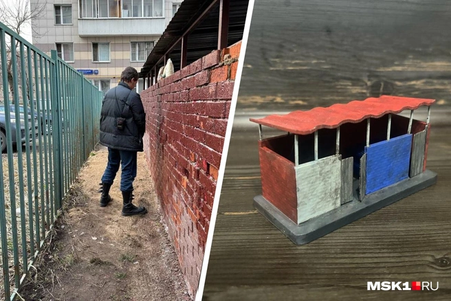 Люди со всей России приезжают, чтобы помочиться за конкретной мусоркой | Источник: Арсений, «Люди которые ссут на Стрелецком» / Vk.com, «Серега Гослинг», читатель MSK1.RU
