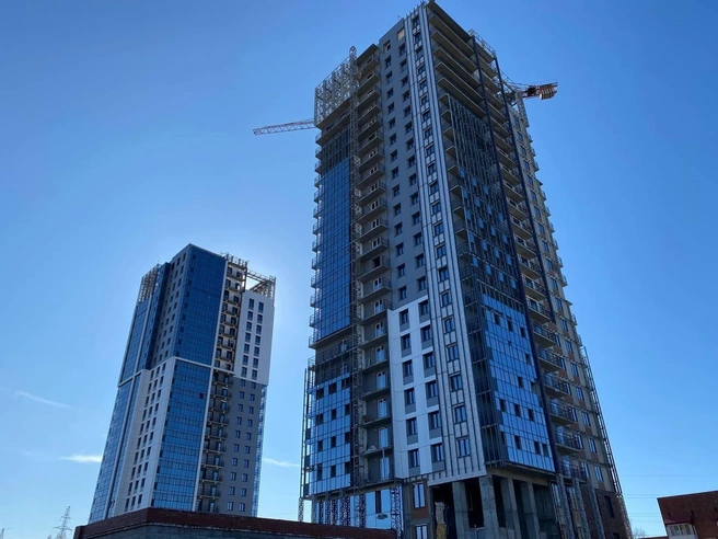 Застройщик обещал возвести три многоэтажки, но готова пока лишь одна | Источник: прокуратура Томской области